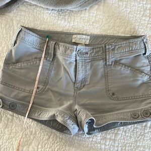 Gray Casual Women's Shorts